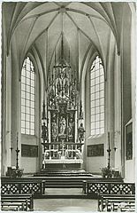 St. Kastulus: Hochaltar von Hans Leinberger