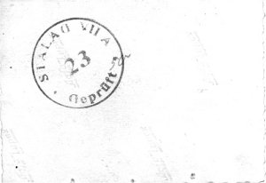 Censor's Stamp